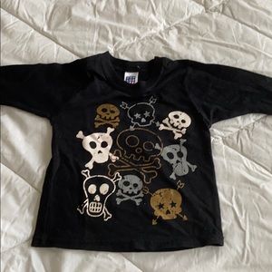 Skull long sleeve T
